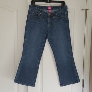Denim crops The Limited